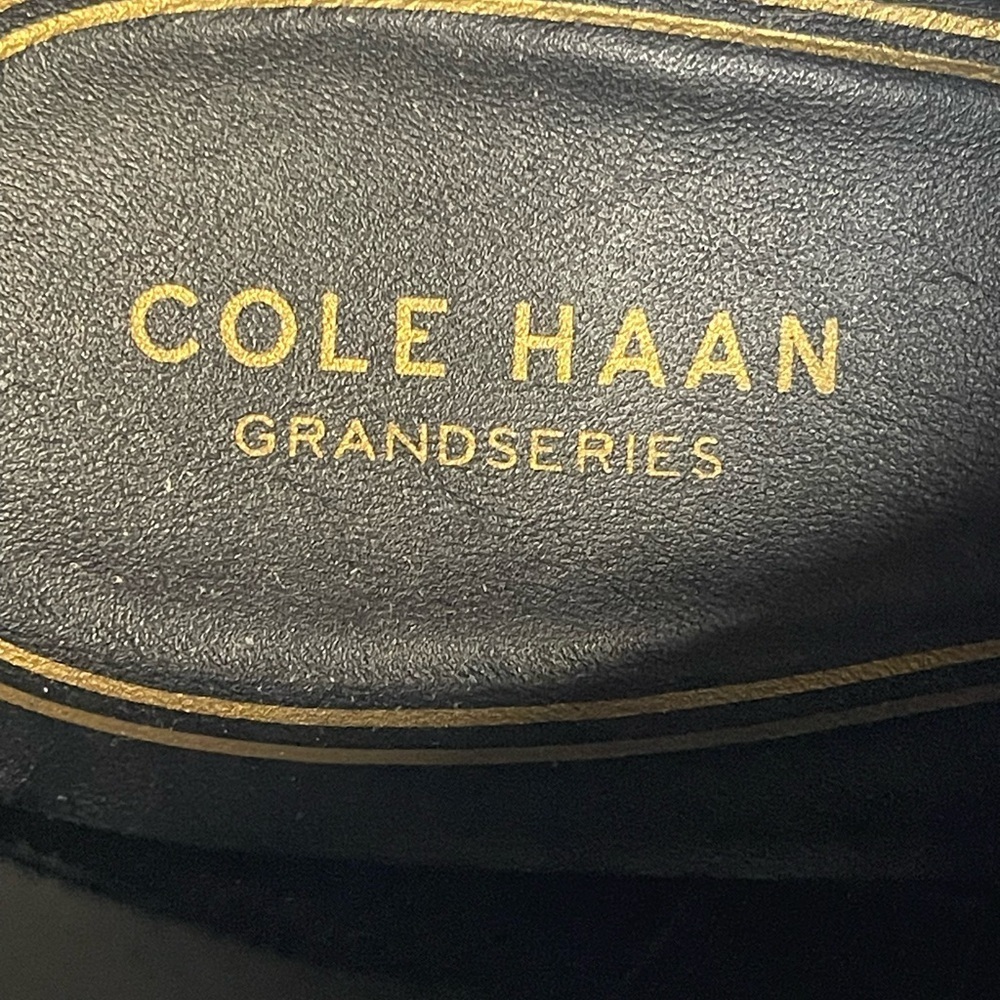 Cole Haan Leopard Print Ankle Boots - Tan and Black - Picture 14 of 16